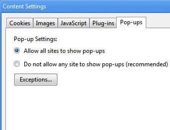 chrome for pc popup blocker 3