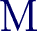 M