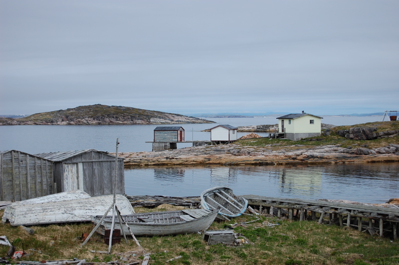 Abandoned cottages