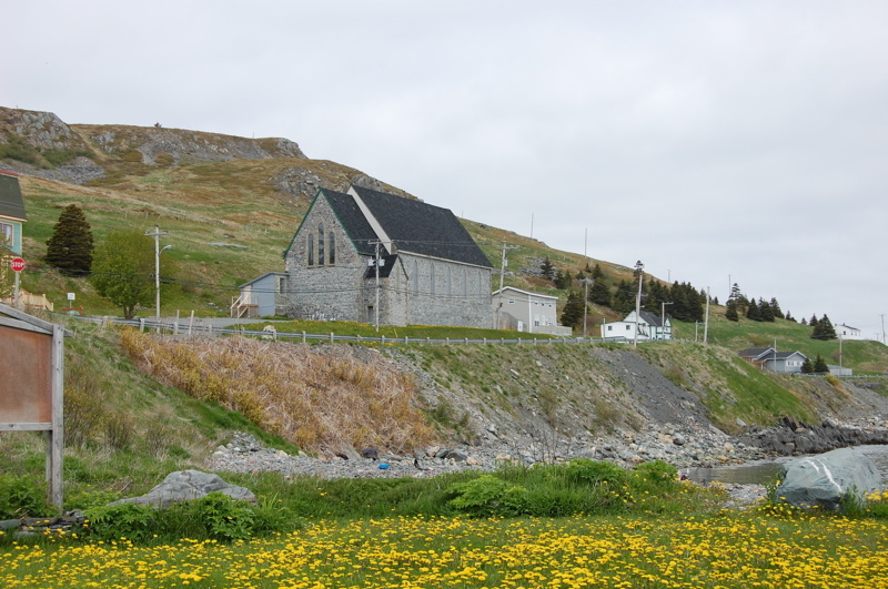 Church in Ferryland, NL