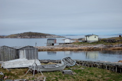 Abandoned cottages