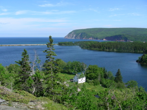 View over Cape Breton National Park