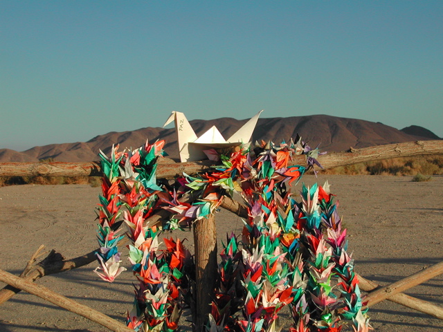 Cranes, Manzanar